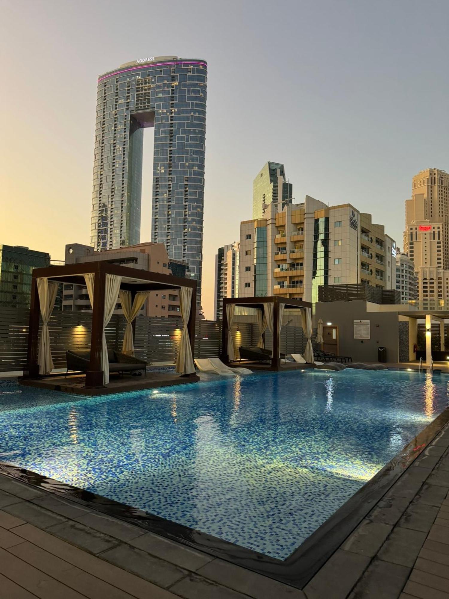 Promo I Sea View I 1 Bedroom Apartment I Studio One Tower I Dubai Marina Exterior photo